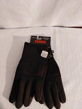 RBX Black Men’s Sherpa-Lined Performance Gloves